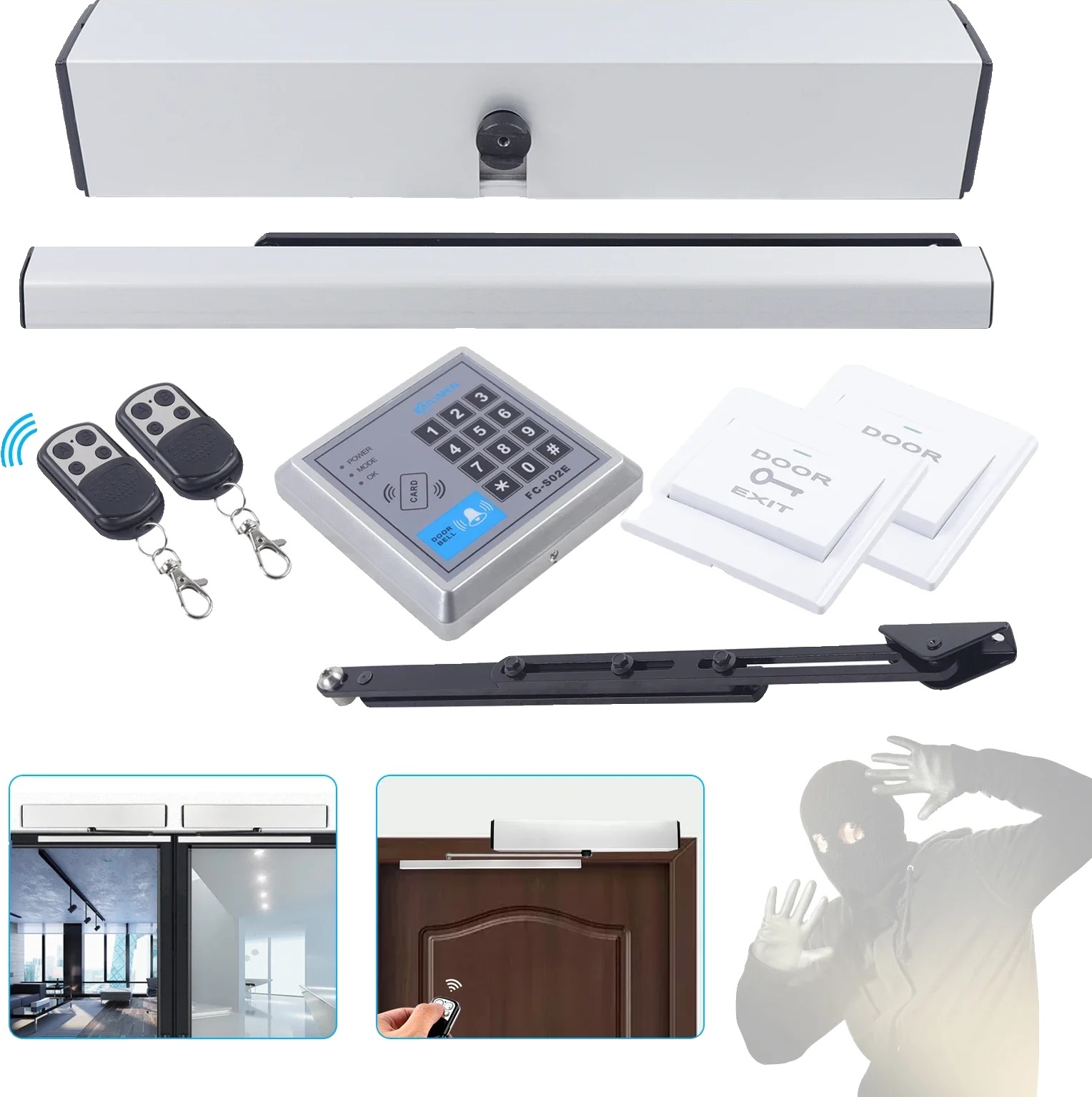 OEM Elektrischer Türöffner, leiser Betrieb, breite Spannungskompatibilität, schnelle Öffnungszeit 2205