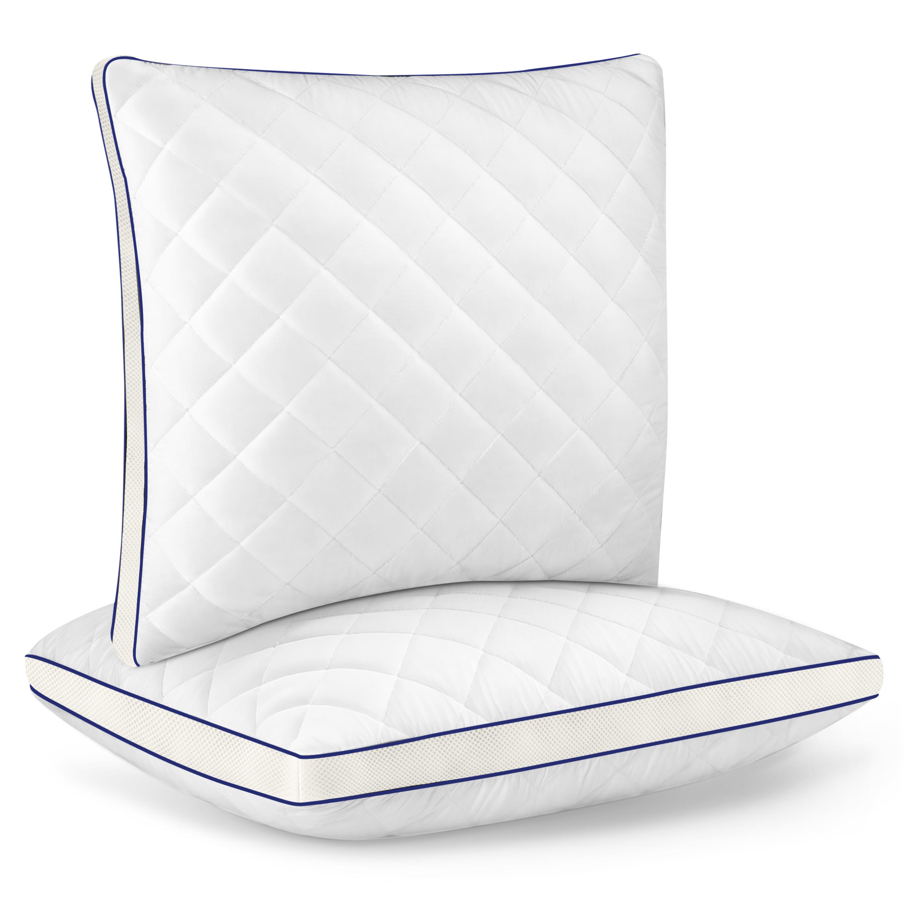 Gentle North Kopfkissen 80x80 Cm – Hotelqualität, Flauschig, Stützend, Höhenverstellbar, Waschbar Bei 60 °C, Ökotex Zertifiziert, Allergikerfreundlich Flauschiges Bettkissen