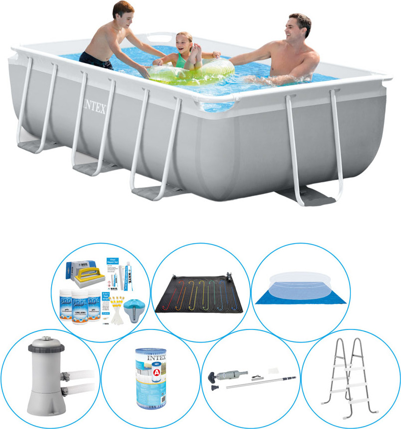 Bazén - 7-dielny - Intex Prism Frame 300x175x80 cm