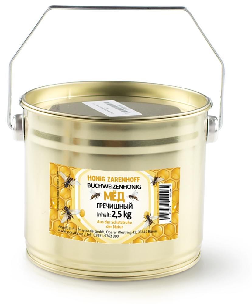 Zarenhoff Buchweizenhonig cremig, 2,5 kg