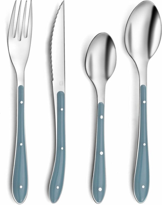 Besteck Amefa Bistro Blau Metall (24 pcs) S2703011