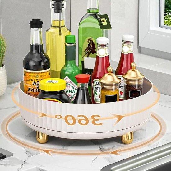 OEM Rotierender Schminktisch für Hautpflege und Parfümorganisation - weiß 2026