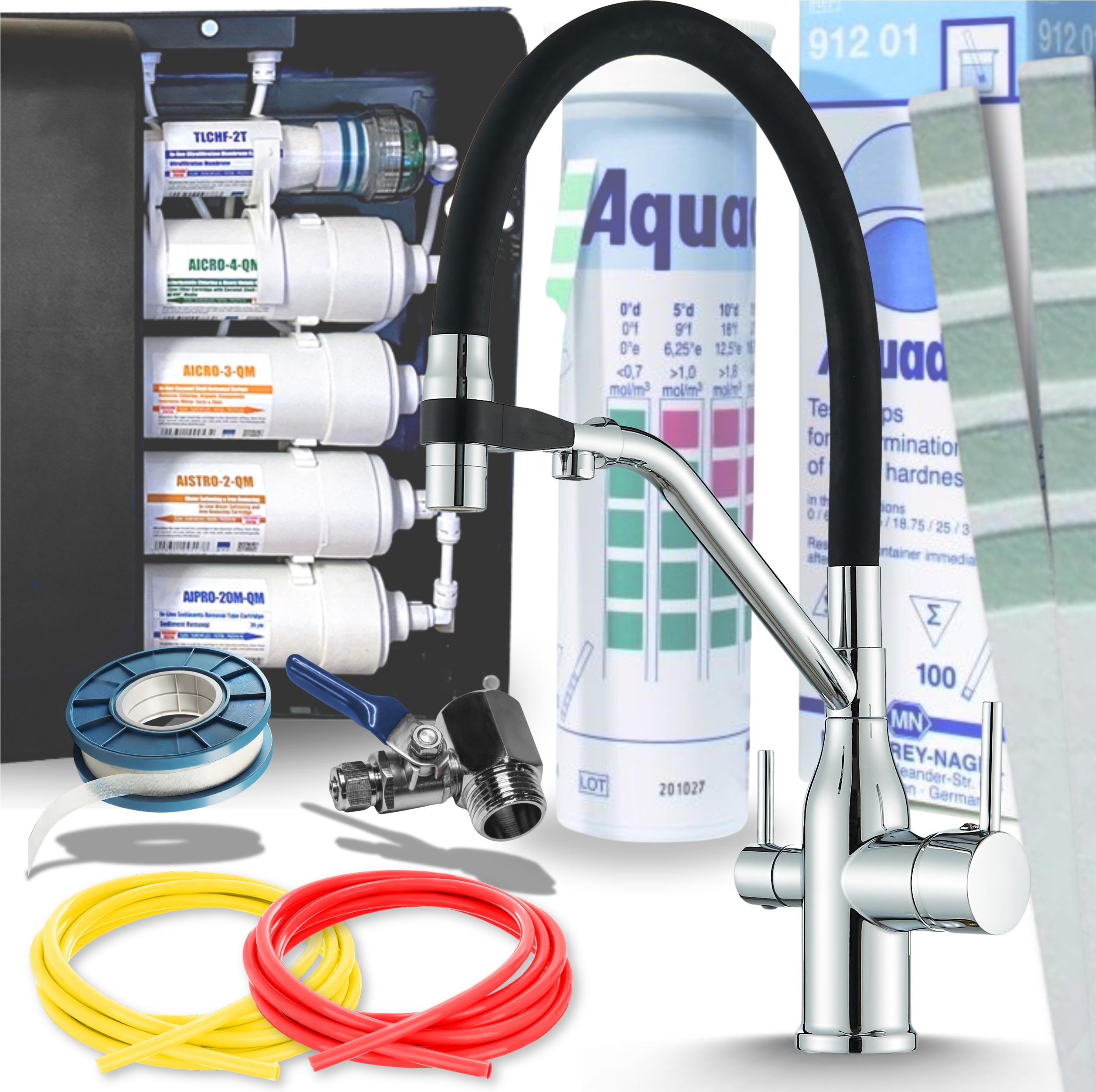 Küchenarmatur Ari Magneto 3-Wege Ausziehbar Chrom