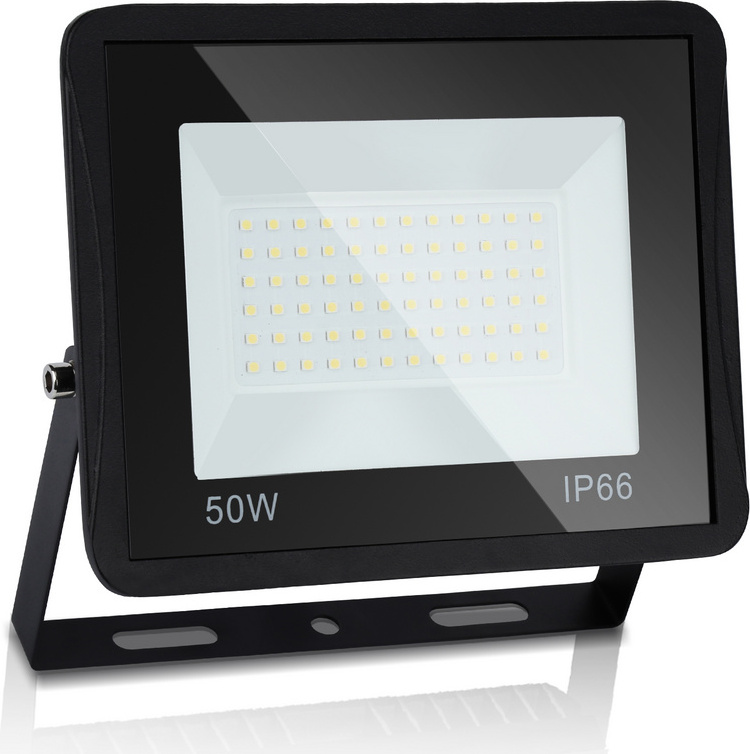 Yakimz 50 W LED Fluter Flutlicht LED Strahler Außenstrahler IP66 Wasserdicht Warmweiß RL-HG8221-1-CTd