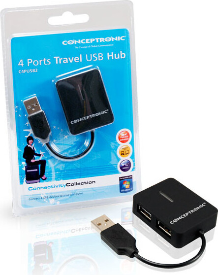 Conceptronic Travel 4 porty USB Hub