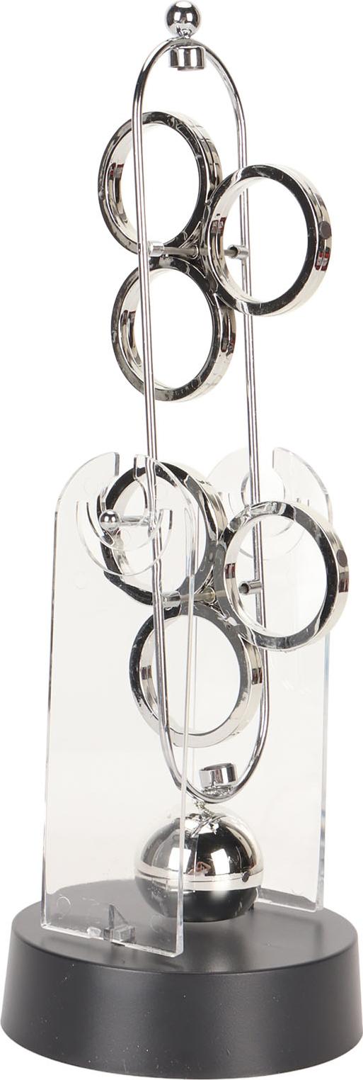 Gistuch Perpetual Motion Device Dekorative Physik Science Schreibtisch Spielzeug Elektronische Schwingende Ornament für Heimschule Büro