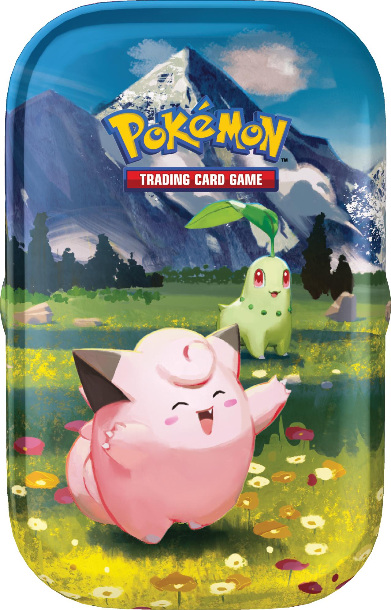 AMIGO Spiel + Freizeit GmbH Mini Tin Box Piepi & Endivie | Pokemon | Trading Sammel-Karten deutsch 10-10318-115