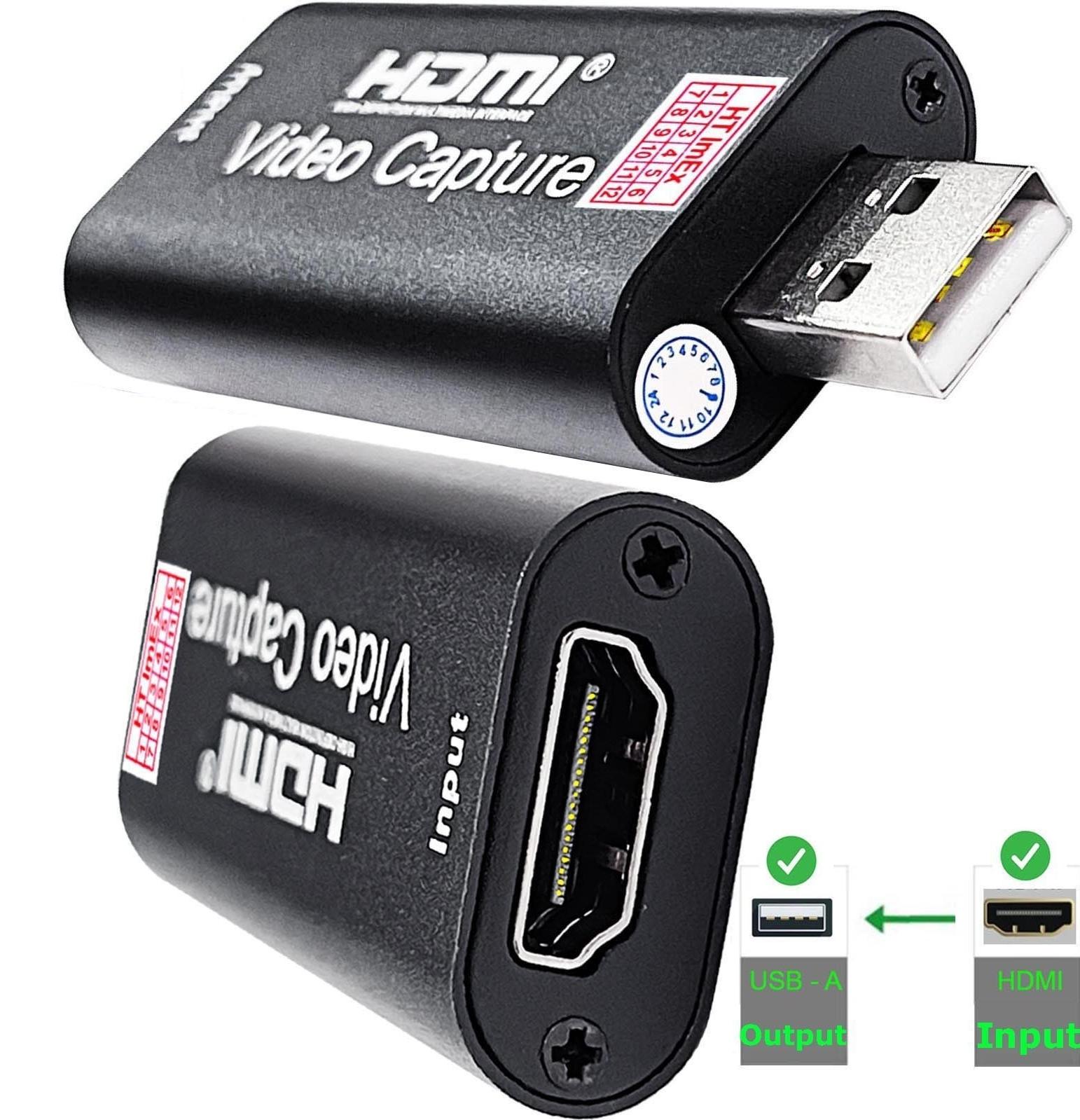 HT ImEx HDMI-auf-USB-A-Adapter, um den Amazon Fire TV Stick mit dem Laptop zu verwenden