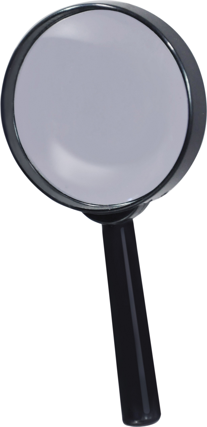 AIDAPT bv WMS 65mm handliche Lupe (Lesen, Hobbys, Kunsthandwerk, Karten usw.) Y006G