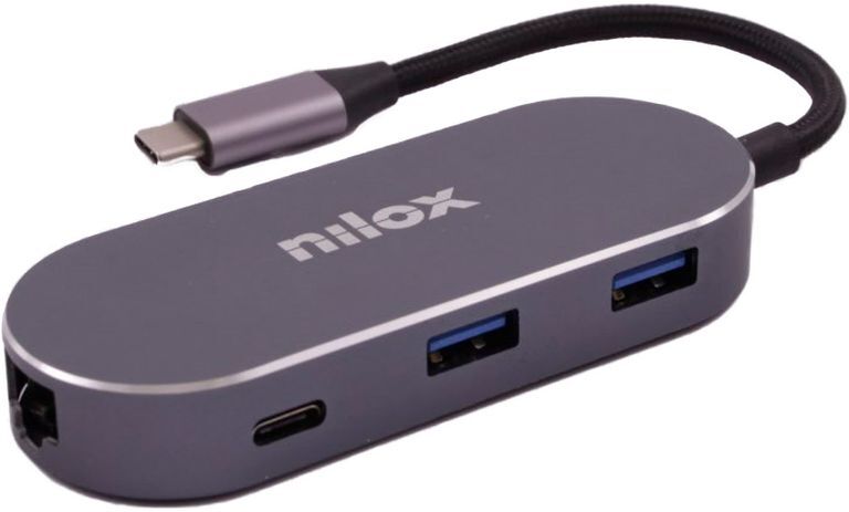 Dokovacia stanica Nilox Tipo C HDMI, 3 x USB 3.0, RJ45, USB C