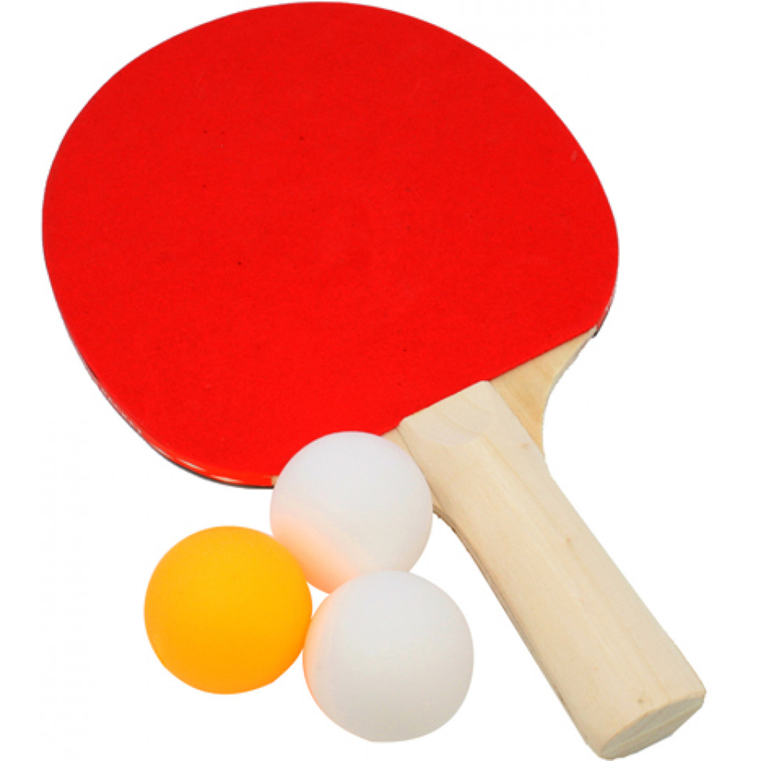 Tischtennisschläger Tischtennis Tischtenniskelle Set Tischtennisball mit 3 Bälle 