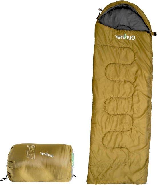 OEM Große 4-Saison-Schlafsack 75 x 220 cm, wasserdicht, grün 2026