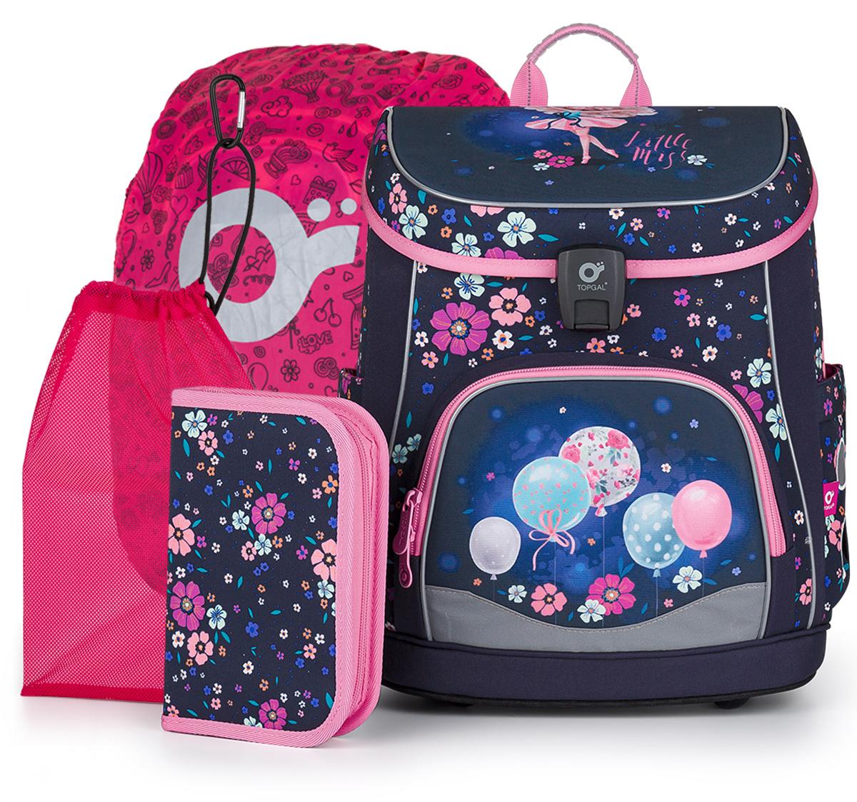 Topgal Leichter Schulranzen-Set, 4-tlg. DIDI 23033 SET LARGE