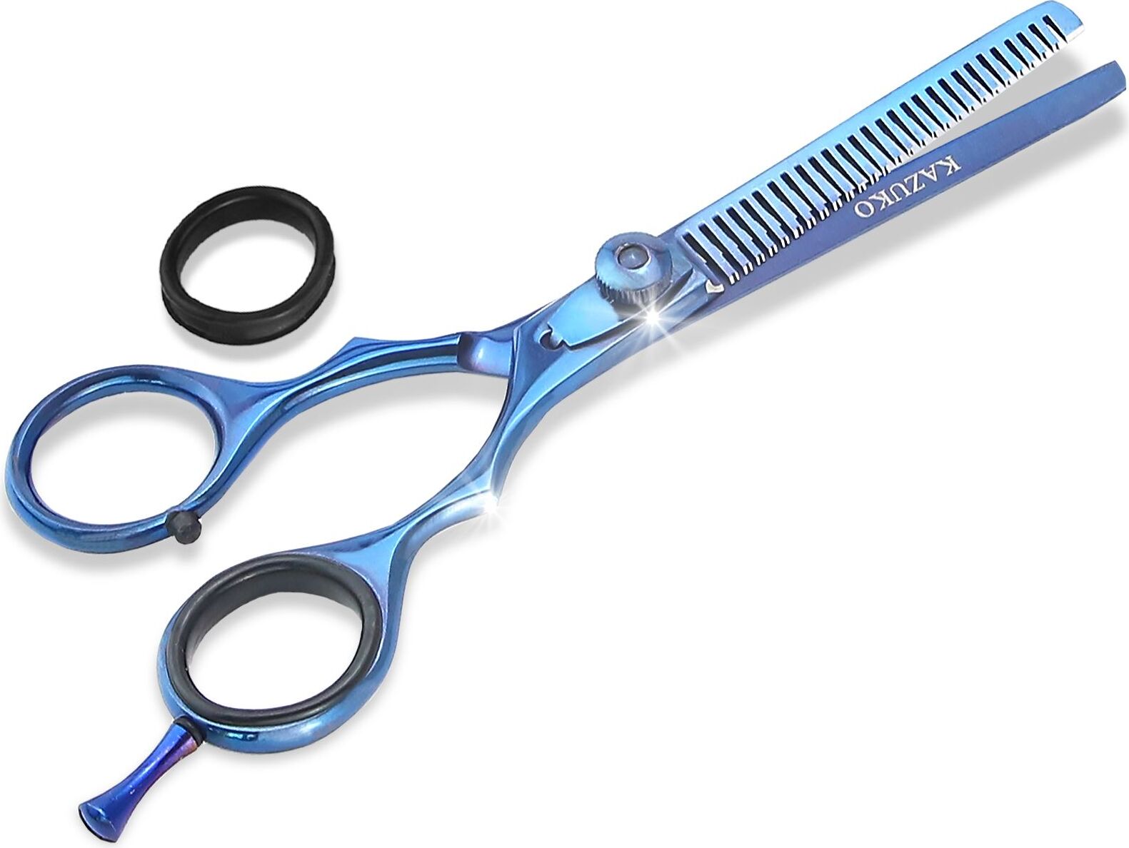 Kazuko Friseurschere Mit Blumen-Design – 13,97 Cm, Rostfreier Edelstahl
