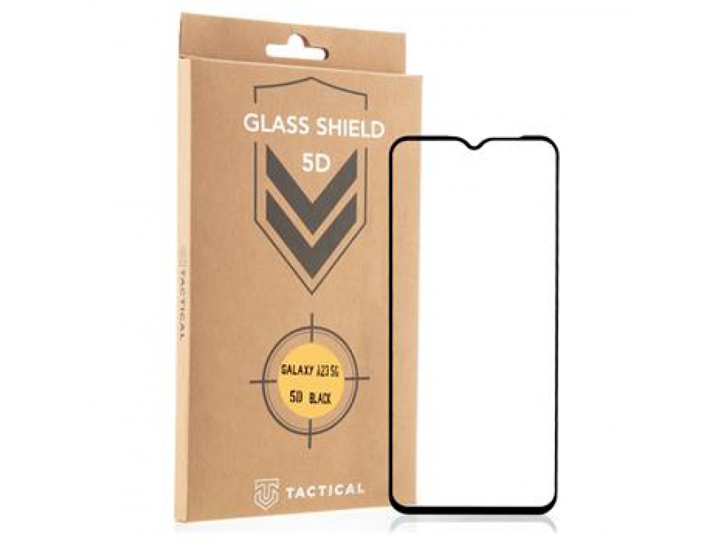 Tactical shield 5d ochranne tvrdene sklo samsung galaxy a23 5g cierne