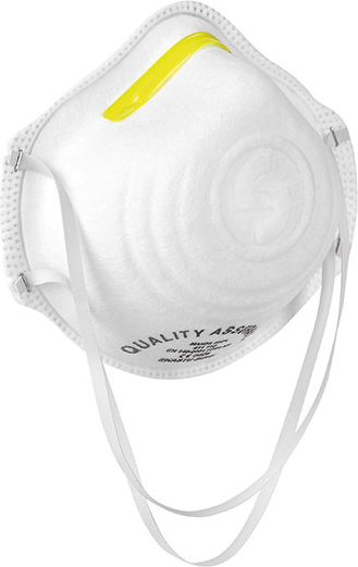 servoprax 12 Stück Feinstaubfiltermaske FFP1 DIN EN 149:2001 Schutz gegen Partikel - 4x MAK H7 411110