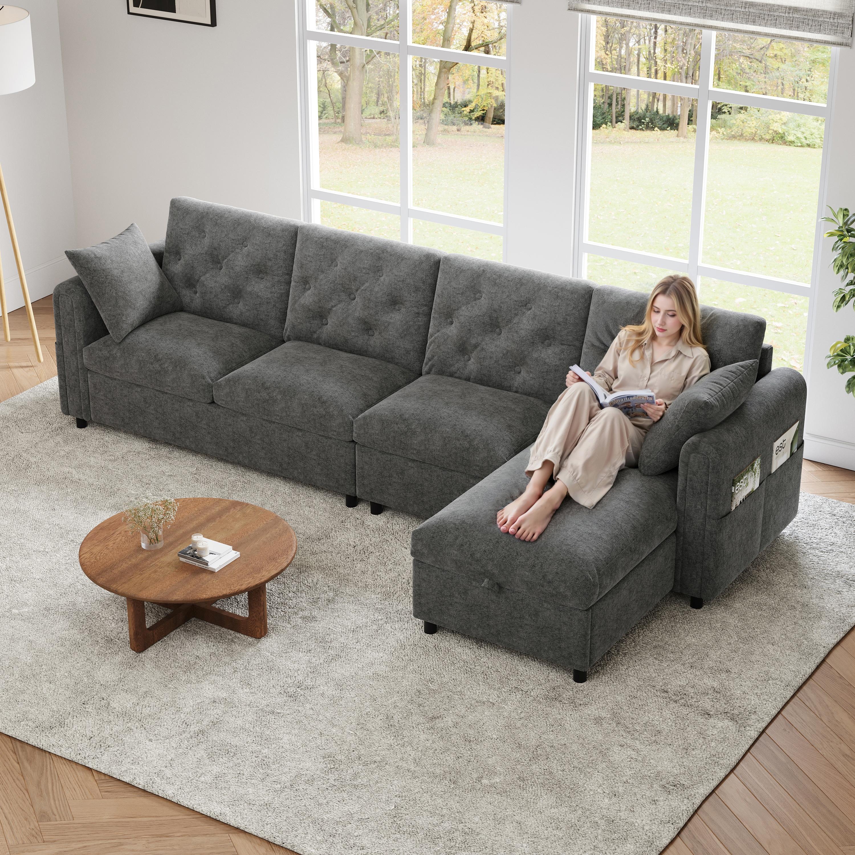 Oslghy Canapé Convertible 2 Places, Canapé d'angle Convertible, Canapé Lit Pliable, Canapé 2 Places Convertible avec Fonction De Couchage, Poches Accoudoirs, Porte-Boisson et Coussin, Velours (Beige Oslghy Canapé Convertible 2 Places, Canapé d'angle Convertible, Canapé Lit Pliable, Canapé 2 Places Convertible avec Fonction De Couchage, Poches Accoudoirs, Porte-Boisson et Coussin, Velours (Beige