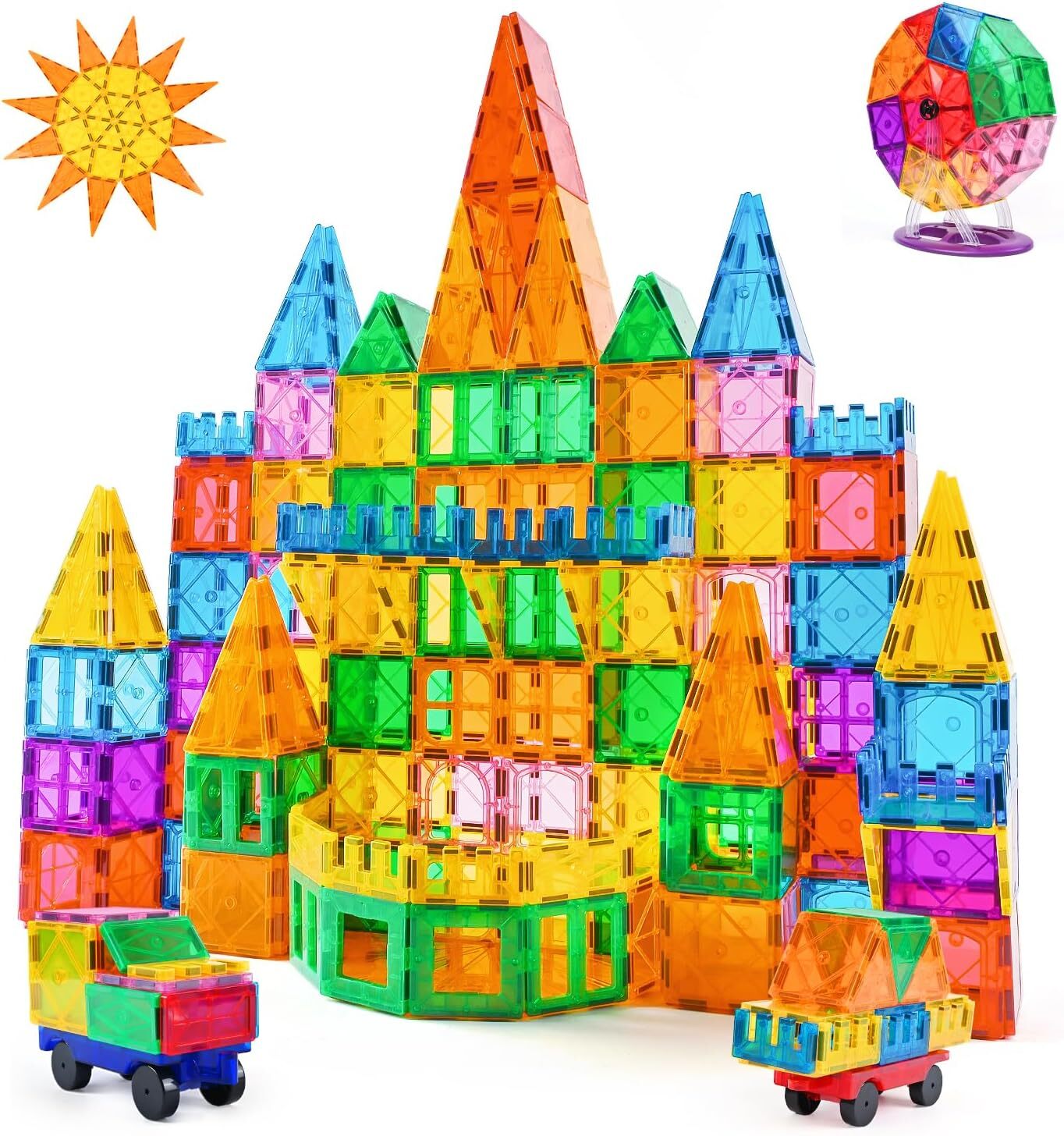 Magnetische magnetische Bausteine ​​97-teiliges Set | Kaufen Sie auf
