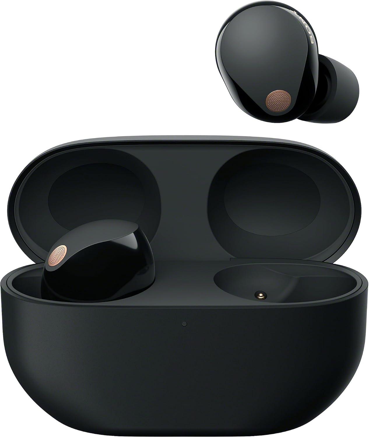 Sony Kabellose Noise Cancelling Kopfhörer,Bluetooth, In-Ear-Kopfhörer, Mikrofon,24 Stunden Akkulaufzeit, Schnellladefunktion,IPX4, iOS & Android kompatibel