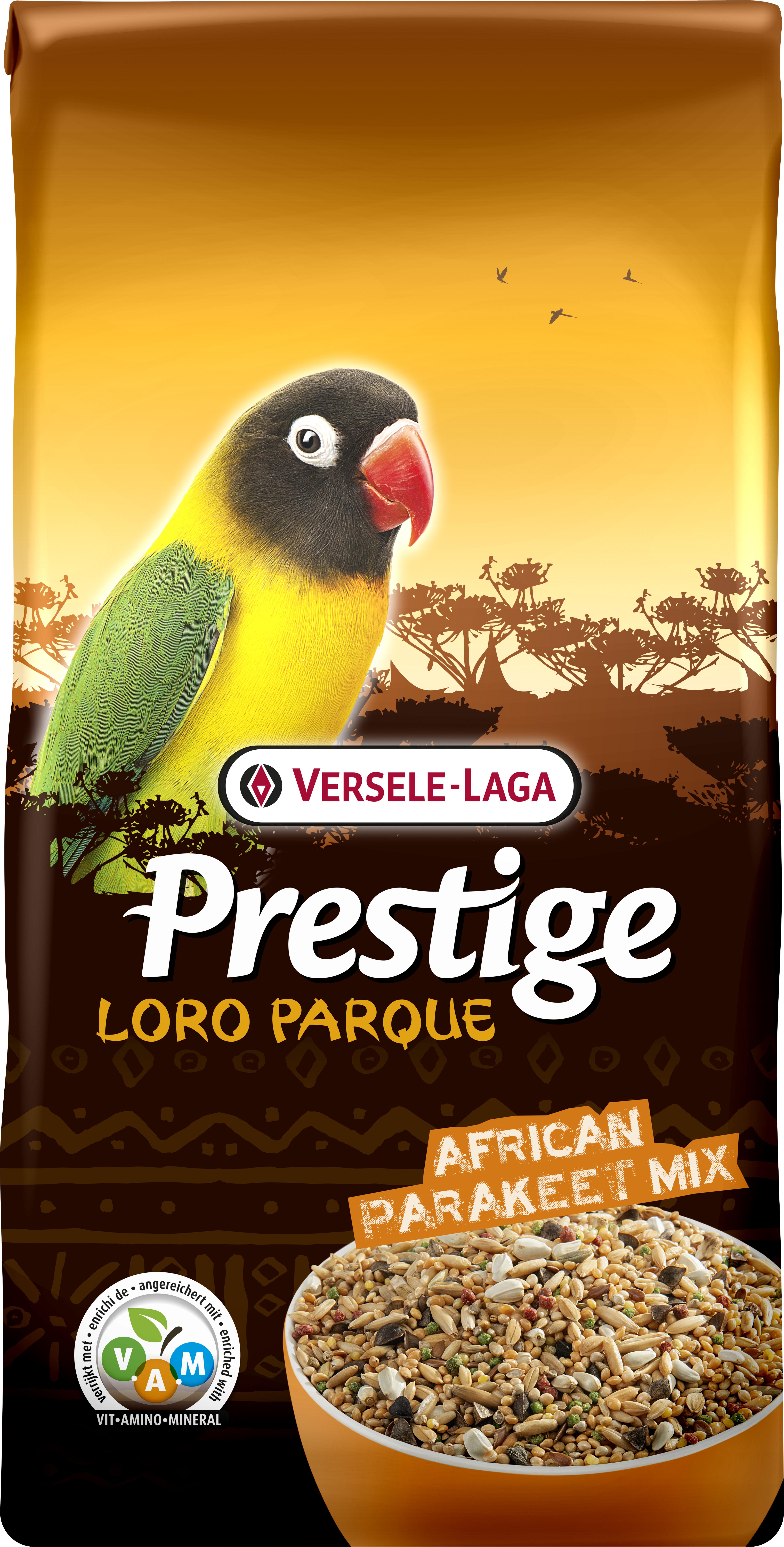 Versele Laga Afrikanischer Sittich Loro Parque Mix 20Kg - Futter Für Mittelgroße Afrikanische Papageien