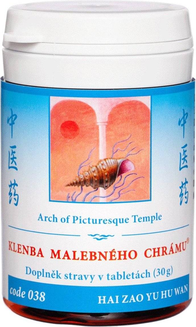 TCM Herbs 038 Gewölbe der malerischen tempel (HAI ZAO YU HU WAN), 100 tbl