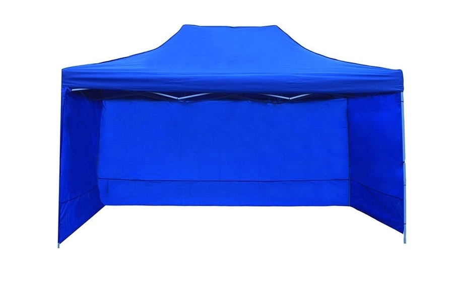 Ekspand | Faltzelt S4 - 2x3m - Blau - Wasserdicht, Stabil, Ideal für Veranstaltungen 1497