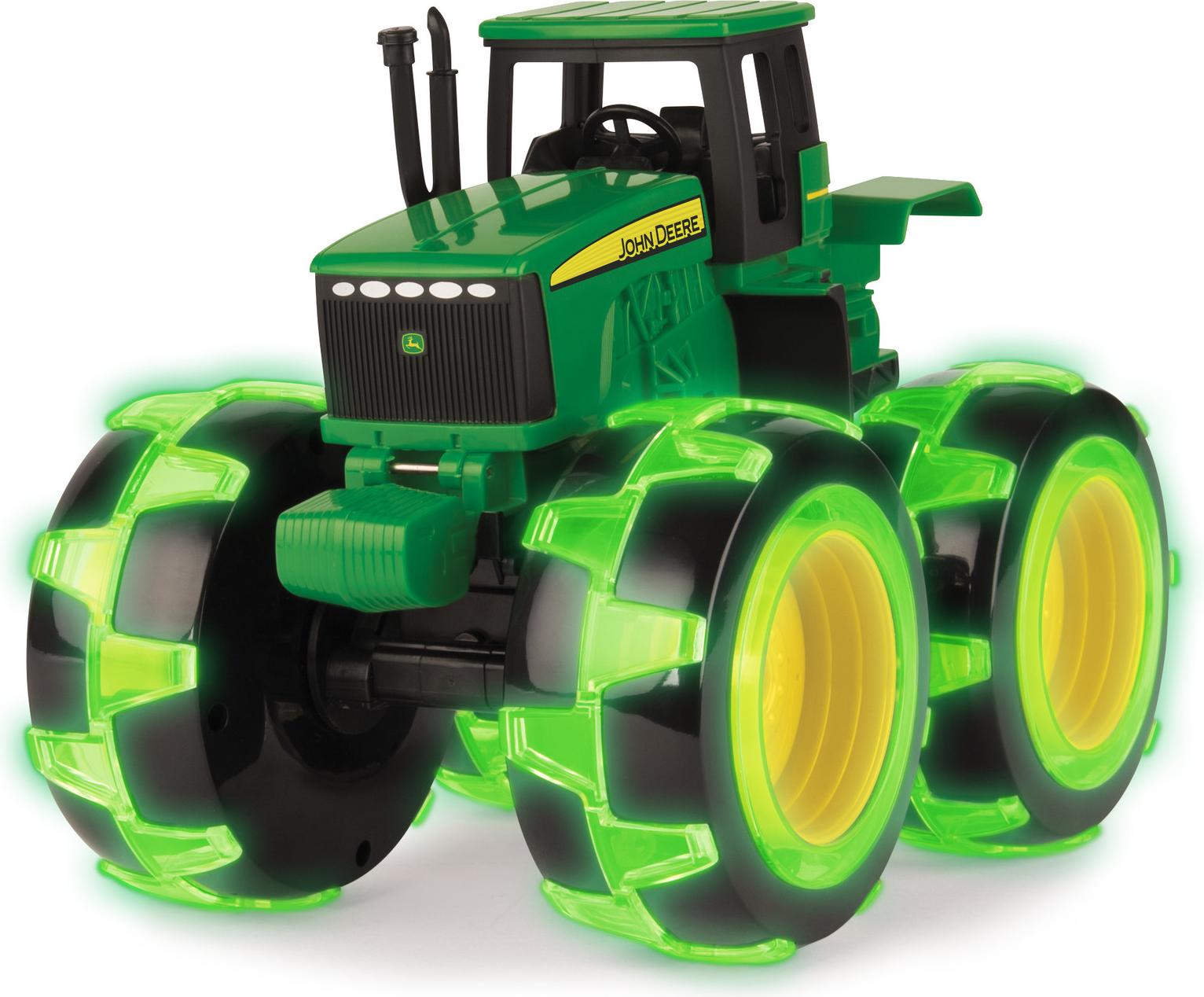 TOMY John Deere Monster Treads Spielzeugtraktor Leuchtende Rader Traktor 1086214