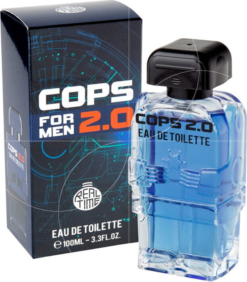 RT Eau de Toilette COPS 2.0 - Pánsky parfum - sladké a syntetické tóny, - 100ml -parfumov