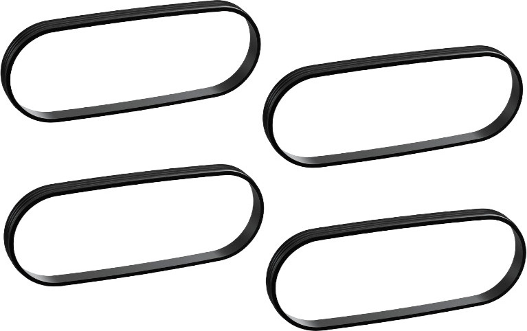 Bora Lüftungstechnik GmbH BORA 4er-Set Ecotube EFD/4 Dichtung flach ++ Lagerware ++ 24650