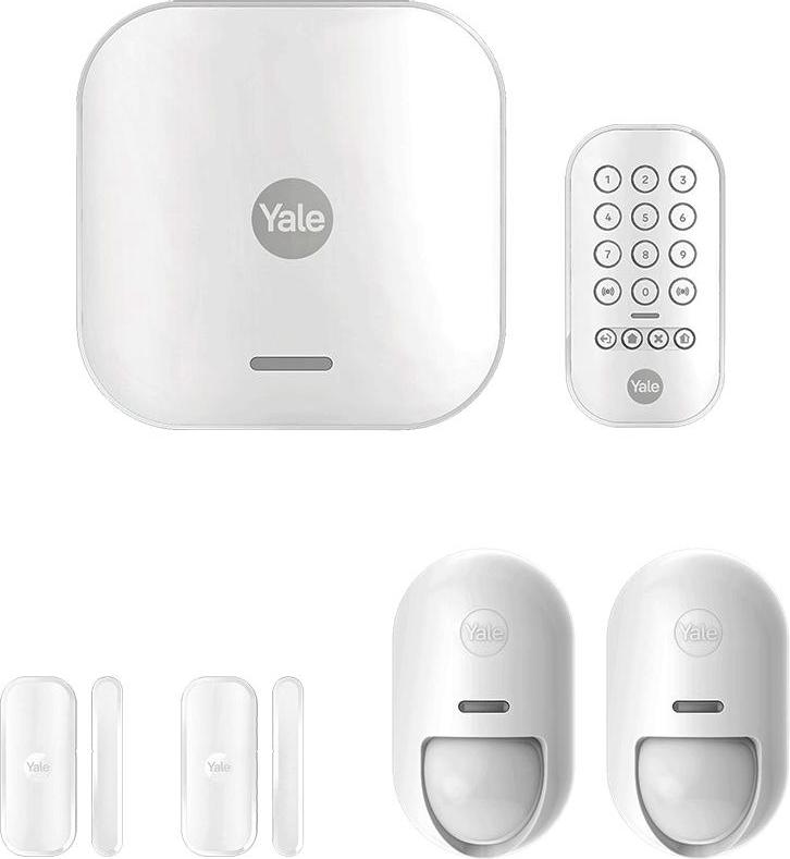 Yale Intelligente Alarme Intelligent Alarm Starterkit XL 7 Teile offene Box Hoch AL-SK2-1A-EU