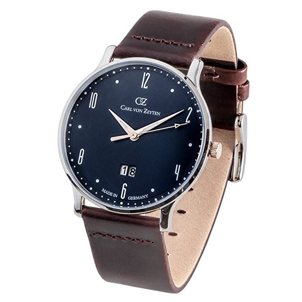 Carl von Zeyten Herren Armbanduhr Lenzkirch CVZ0019BL