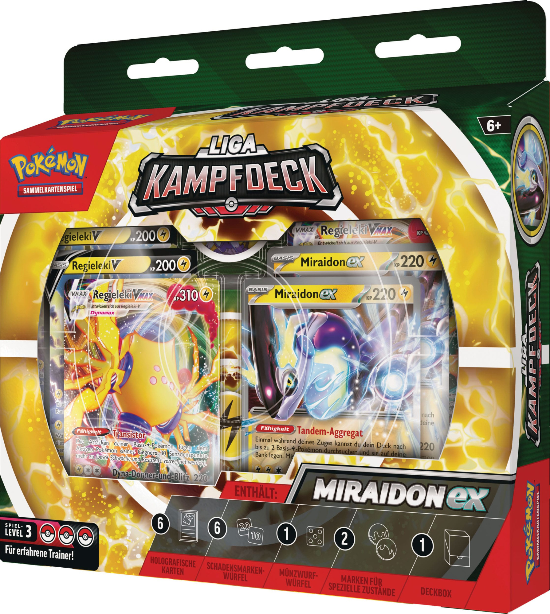 The Pokemon Company Pokémon Sammelkarten|Pokémon|Amigo Pokémon-Sammelkartenspiel: Liga-Kampfdeck Miraidon-ex 45528