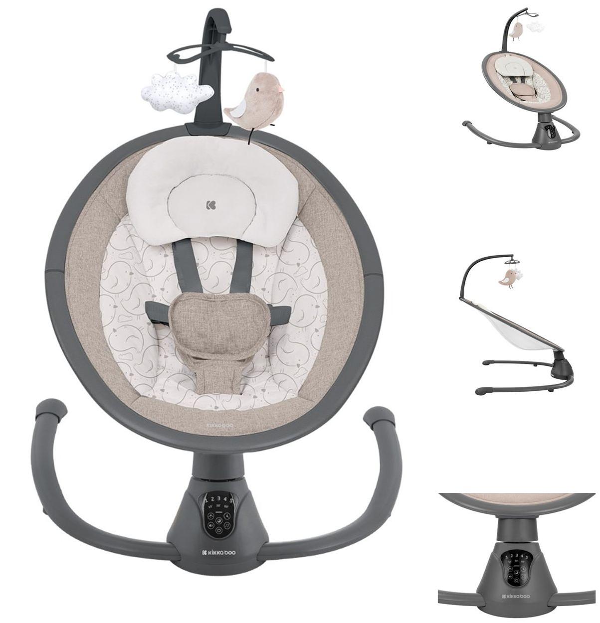 Kikkaboo Twiddle 2024 Elektrische Schaukel Mit Seitwärtsbewegung One Size 31005010078