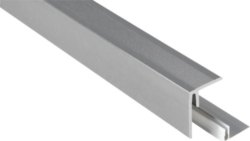 Konsta Seitenabschluss grau 2500x64x48 mm 11133