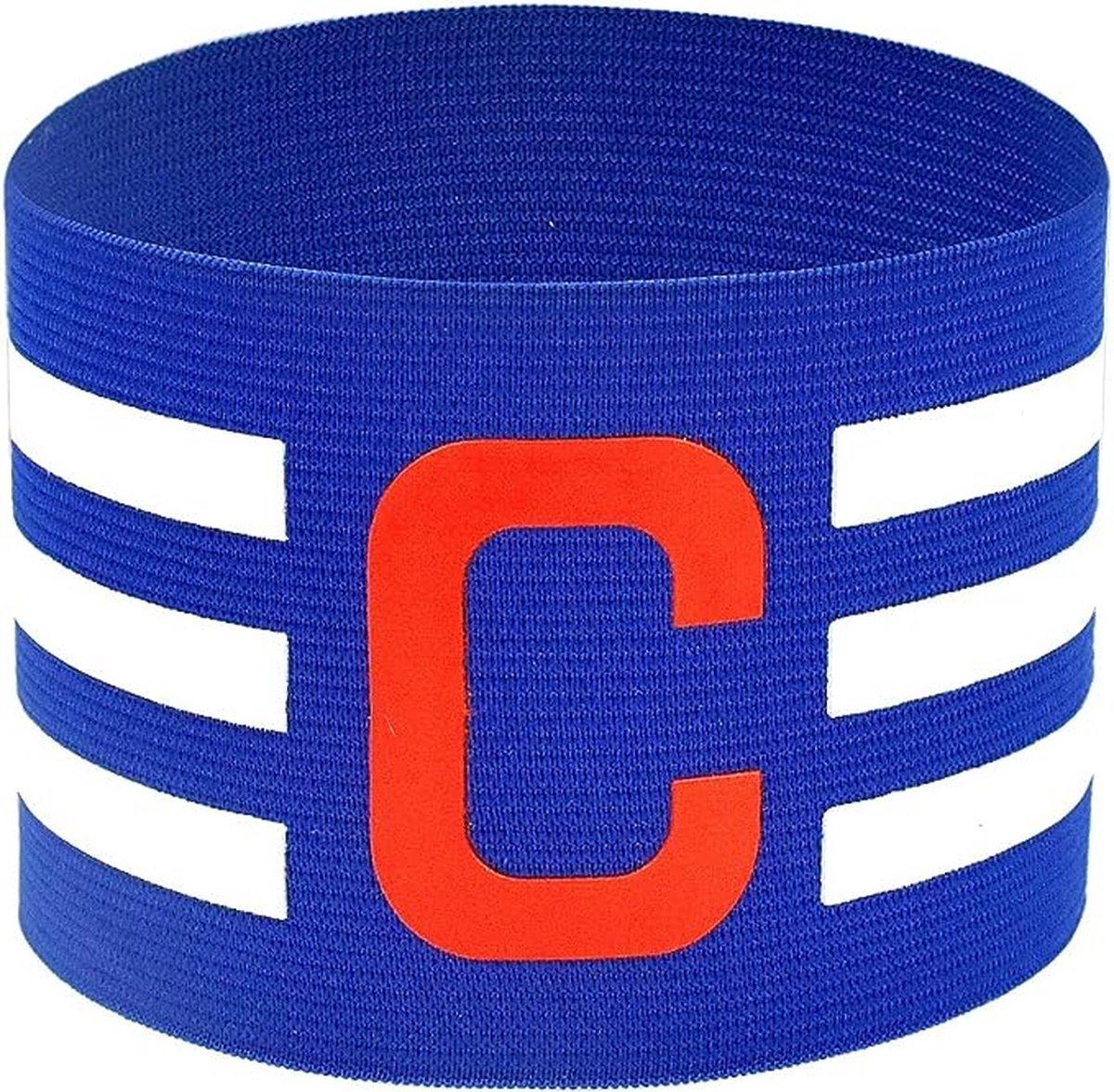 Jumada's - Kapitänsband Blau - Für Sport und Bewegung - Geeignet für Kinder und Erwachsene - 1 Stück 181611