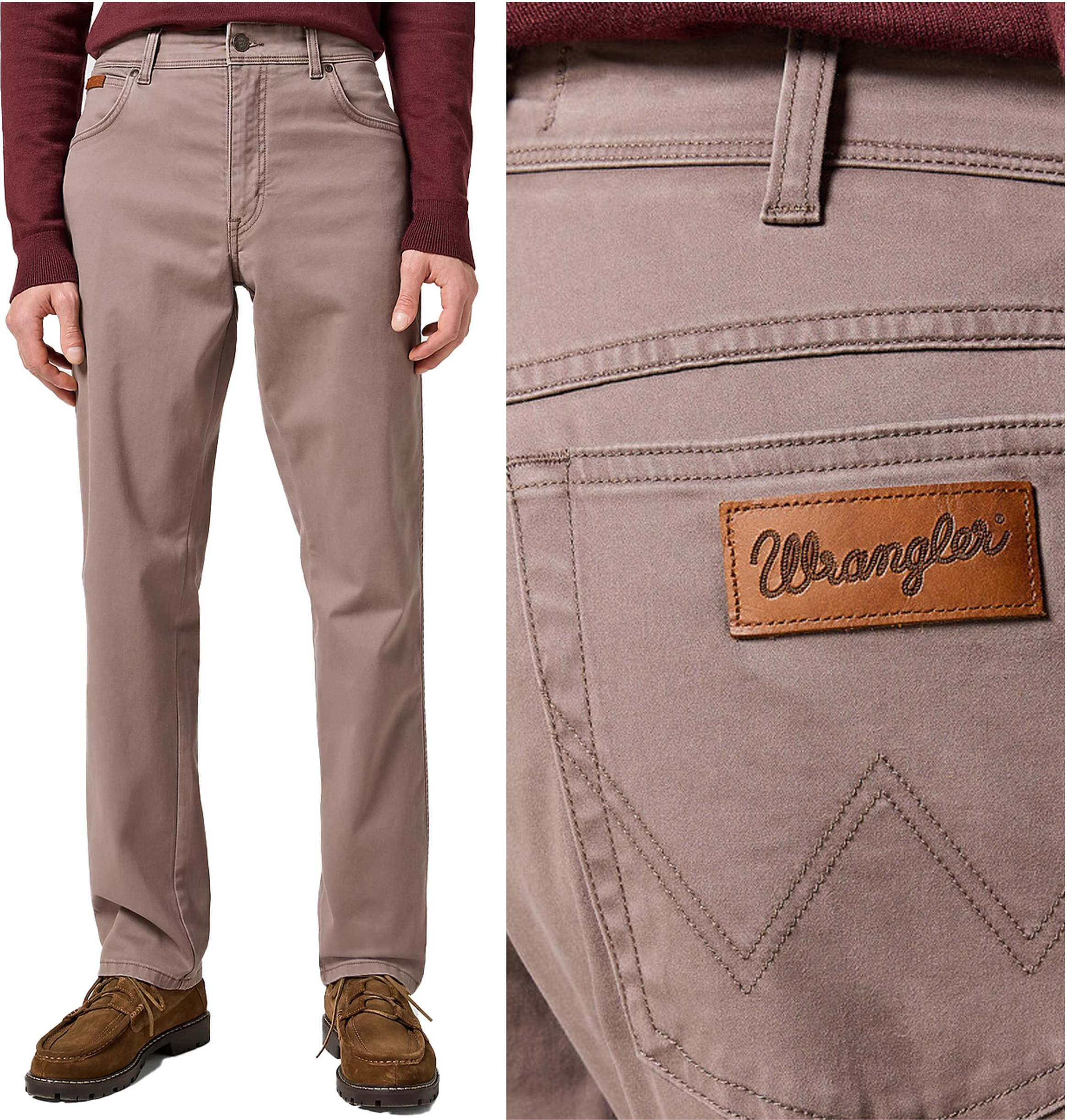 Wrangler Herrenmaterialhose Texas Eisen 112356884 W121017431