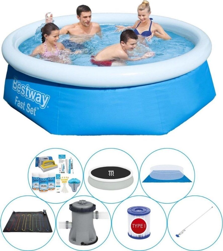 Bestway Fast Set 244x66 cm Round - balenie All in 1
