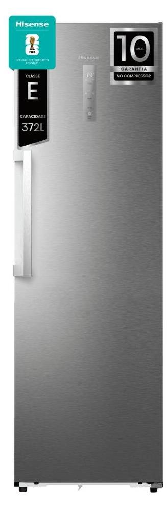 Hisense RL3K370SAIE1, 372 l, No-Frost-System, SN-T, 35 dB, E, Edelstahl
