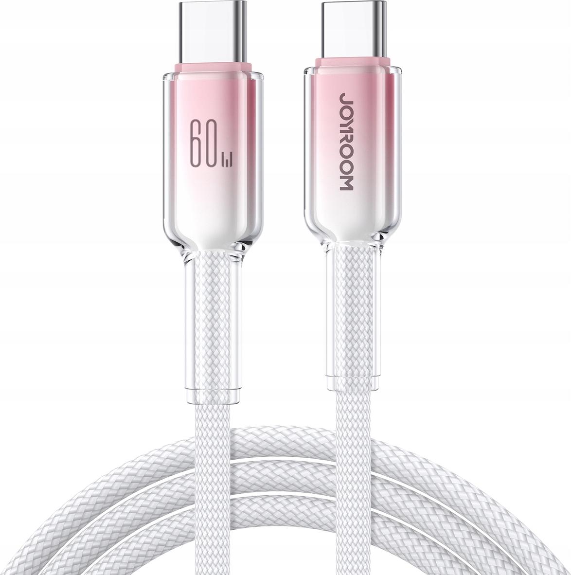 JOYROOM Cable USB-C USB-C Joyroom S-A42 60W 1.2m biay B-9366