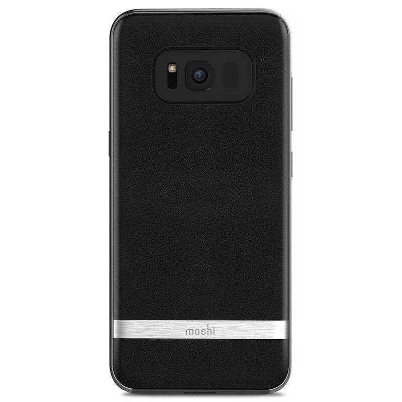 Moshi Napa - Puzdro pre Samsung Galaxy S8+ (Onyx Black)