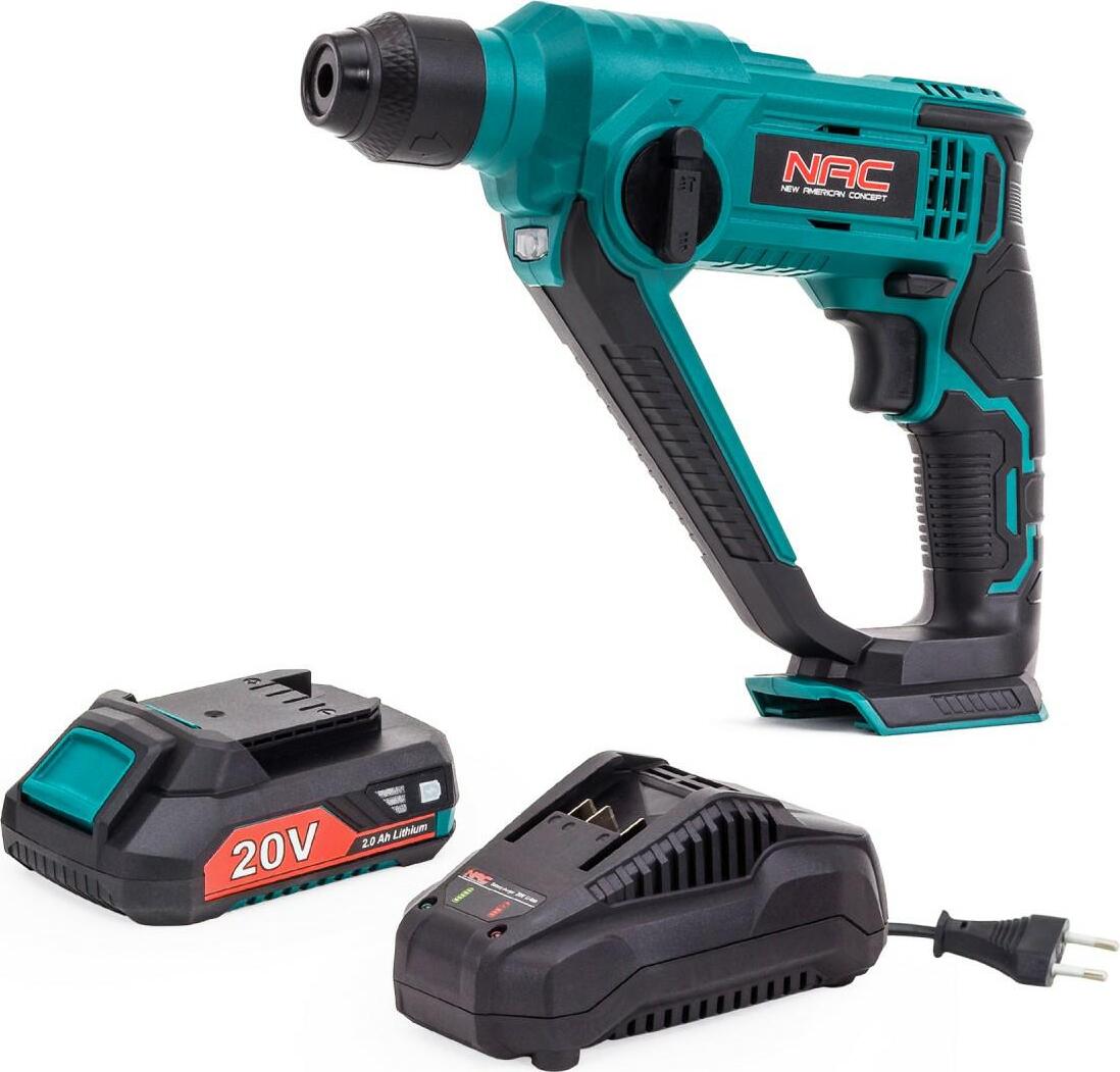 Nac Bohrhammer 20V 1X 2.0Ah GP_HE-SDS-LI-ST-20V