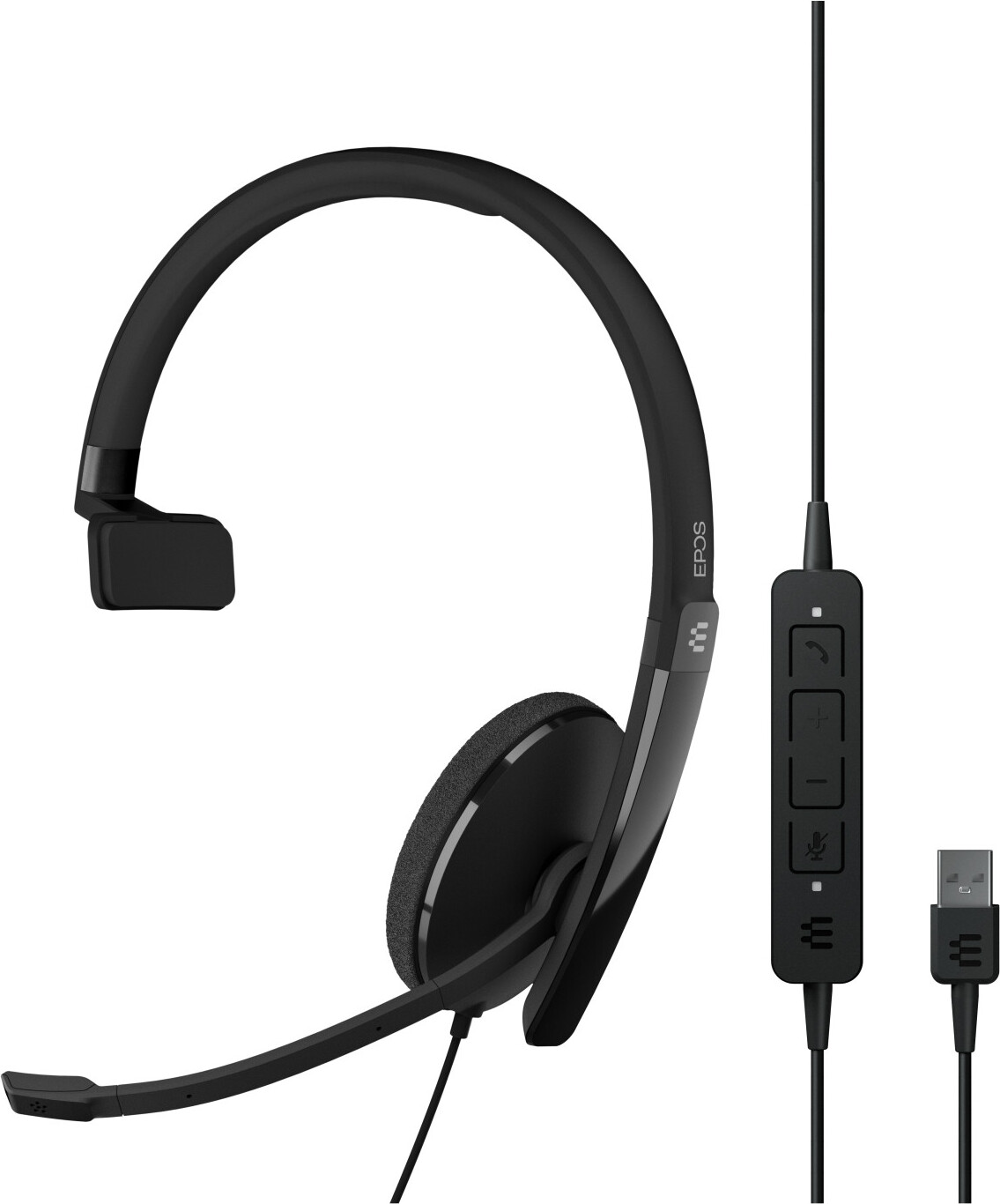 EPOS ADAPT 130 USB II - Slúchadlá - On-Ear - káblové