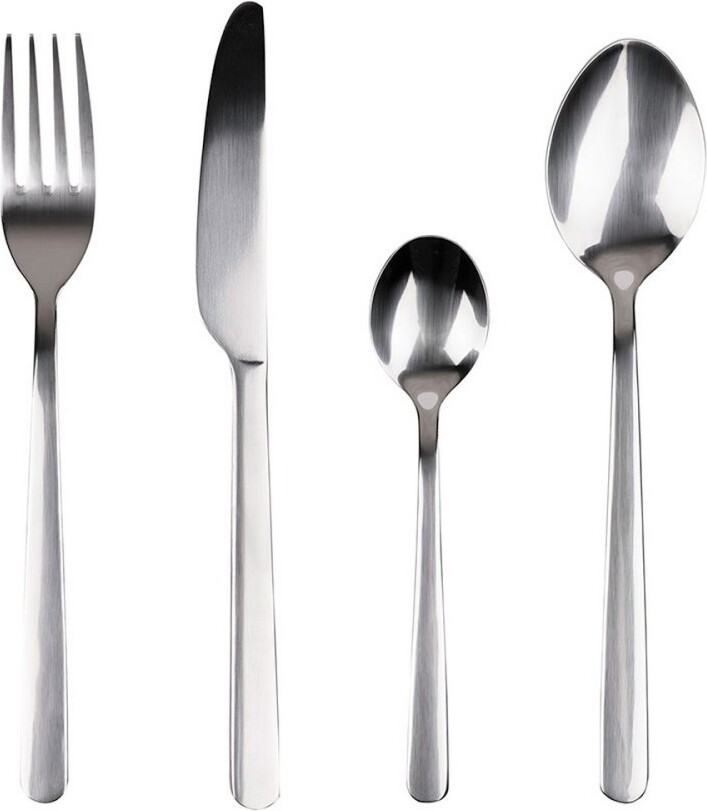 Besteck San Ignacio Earth Edelstahl Silberfarben Glanz S7914272