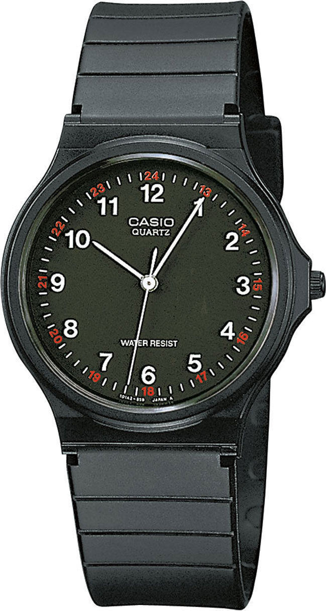 Casio Armbanduhr analog MQ-24-1BLLGF Black (MQ-24-1BLLGF)