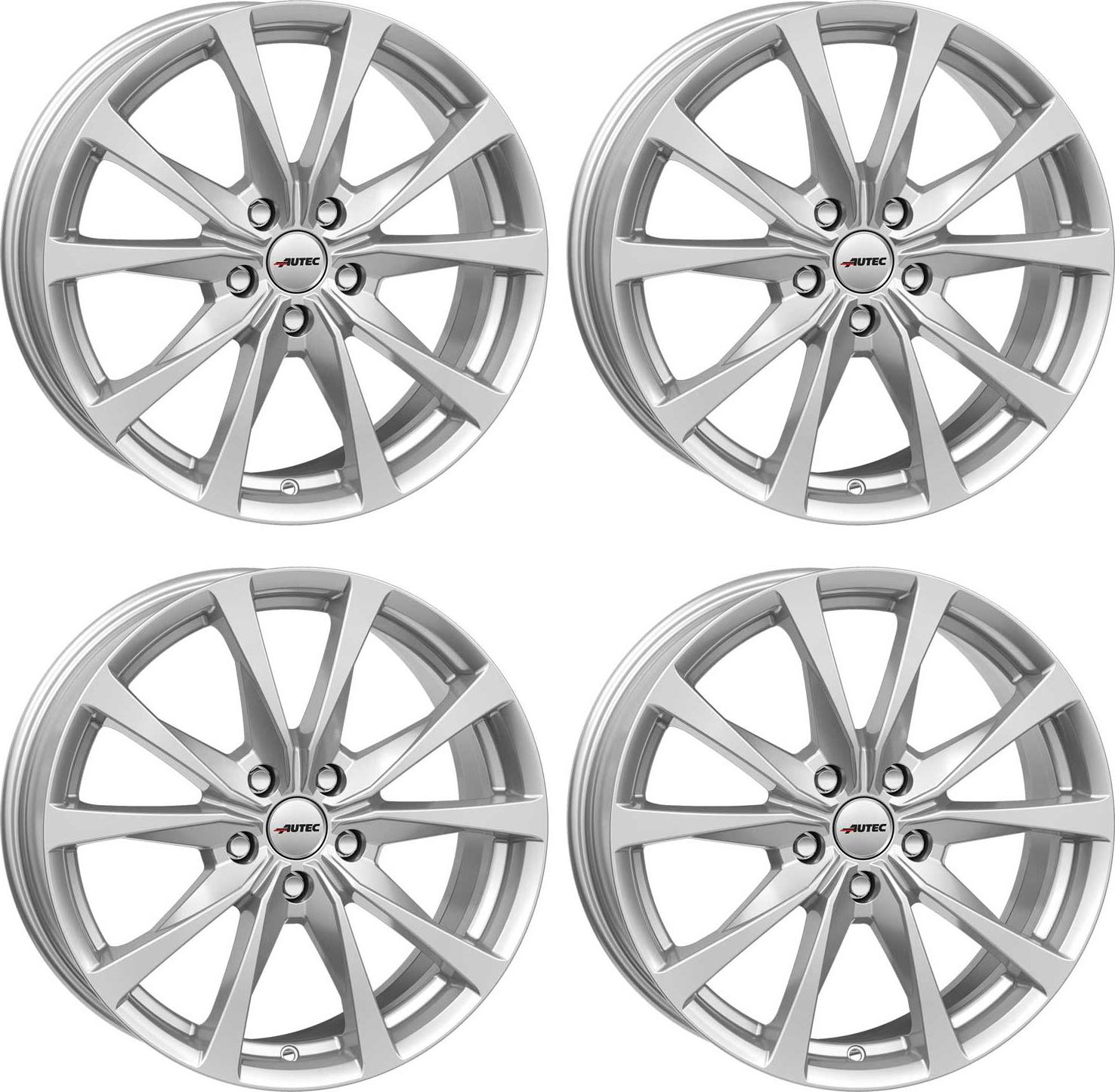 4 Autec Brixen Felgen 6,5x16 5x114,3 SIL für Nissan Townstar Leaf Juke Aluräder5x114,3 SIL für Nissan Townstar Leaf Juke Aluräder 4-BX6516325094518