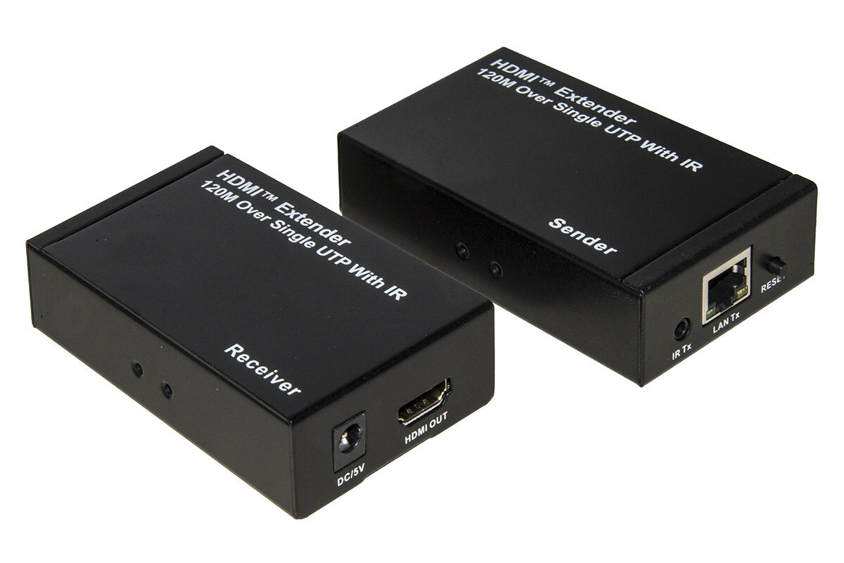 Link&Bikini Link Accessori LKEXT17 Audio-/Video-Leistungsverstärker AV-Sender & -Empfänger Schwarz