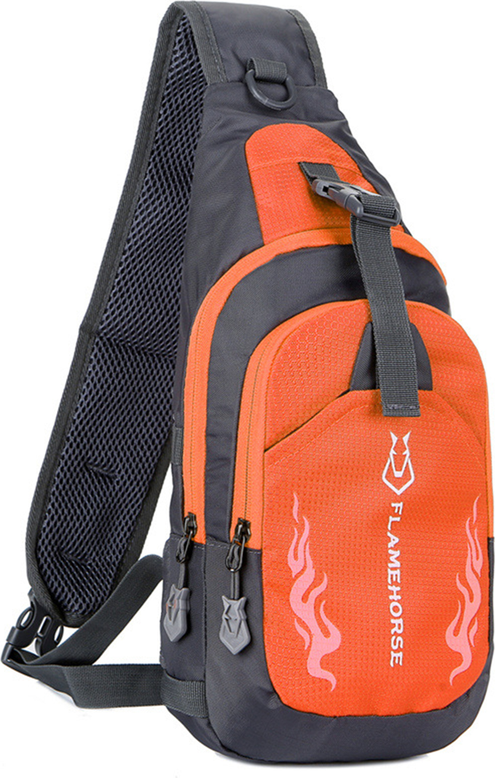 Lixada Herren Sling Rucksack Brust Umhängetasche Umhängetasche Reise Sport Gym Daypack