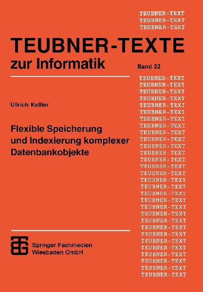 Vieweg+Teubner Flexible Speicherung und Indexierung komplexer Datenbankobjekte