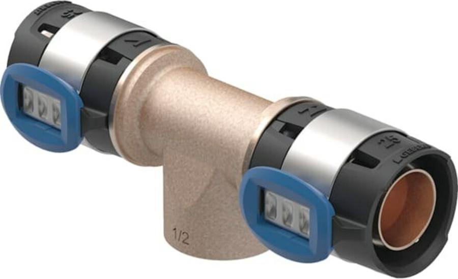 Geberit FlowFit T-Stück IG Rg+ d25-Rp3/4-25 ÜA 620162001