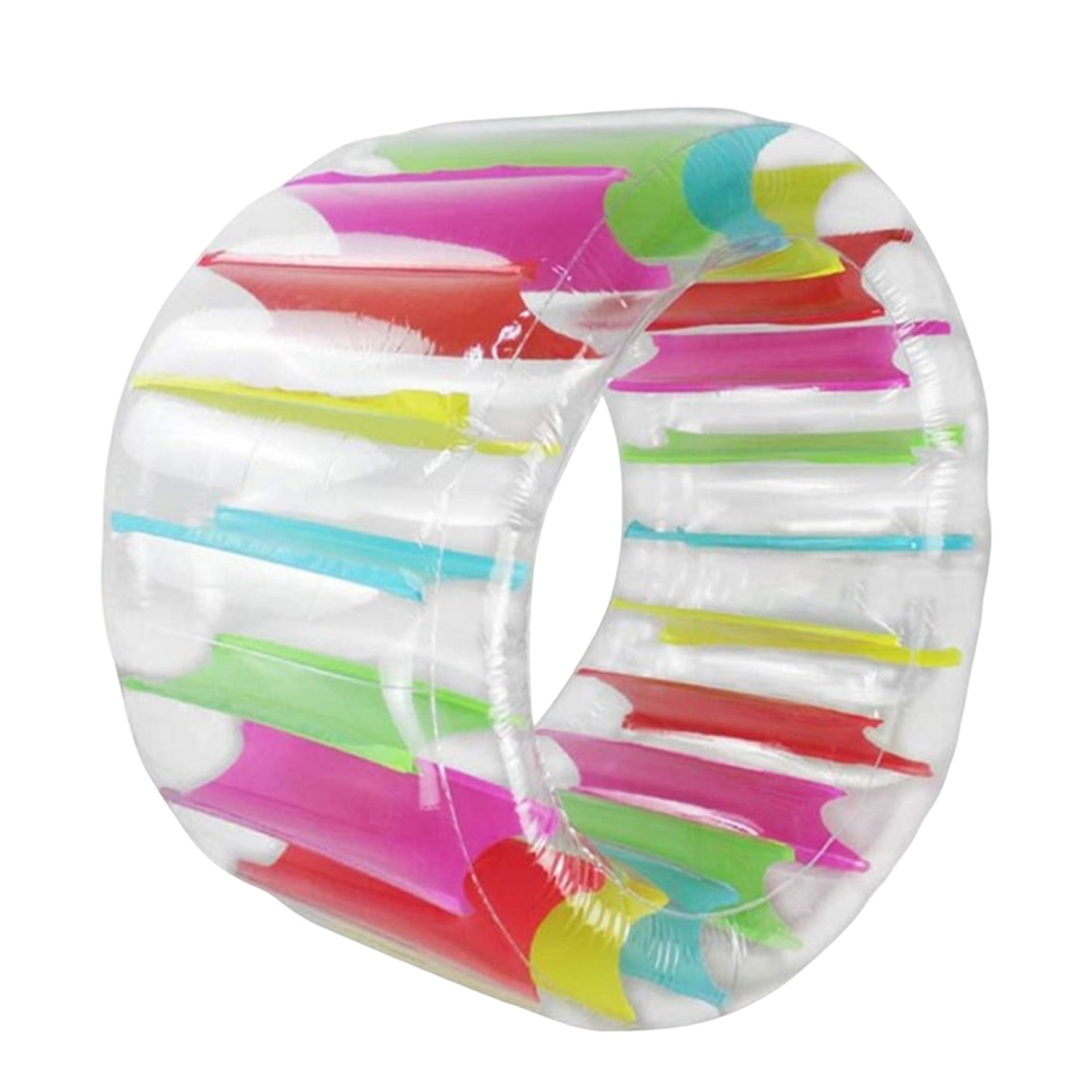 Homedvery Buntes, aufblasbares Wasserrad-Poolspielzeug, wasserdichtes PVC, Riesen-Rollen-Poolspielzeug für Kinder, Sommerspielzeug für Schwimmbäder 3703915